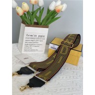 Fendi STRAP YOU Fendi ribbon shoulder strap Yellow High