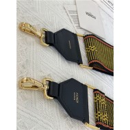 Fendi STRAP YOU Fendi ribbon shoulder strap Yellow High