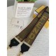 Fendi STRAP YOU Fendi ribbon shoulder strap Yellow High