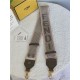 Fendi STRAP YOU Fendi ribbon shoulder strap Grey High