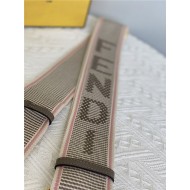 Fendi STRAP YOU Fendi ribbon shoulder strap Grey High