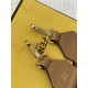 Fendi STRAP YOU ribbon shoulder strap Camel High