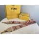 Fendi STRAP YOU multicolor ribbon shoulder strap Pink High