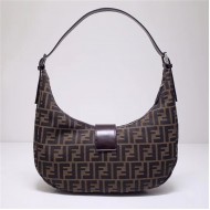 Fendi Half-Moon Handbag Large FF High