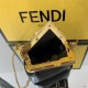 Nano Fendi First Charm Leather Black High