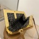 Fendi First Small Leather Bag Caramel High