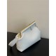 Fendi First Medium Leather Bag White High