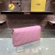 LARGE BAGUETTE leather bag Pink High