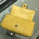 BAGUETTE leather bag Yellow High