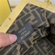 Fendi First Small Braided Leather Bag Beige High