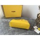 Fendi First Medium Leather Bag Yellow High