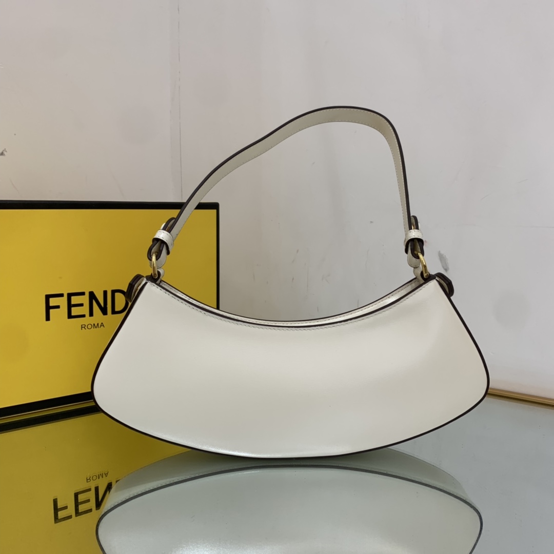 Fendi O’Lock Swing leather pouch High