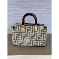 Fendi By The Way Mini Boston bag tapestry fabric High