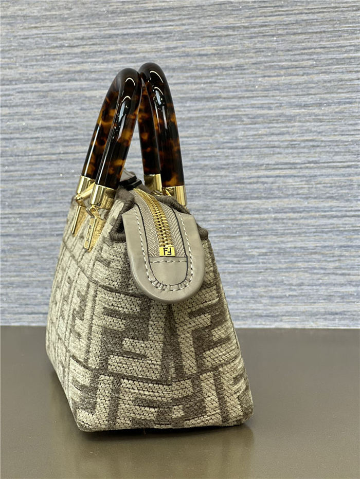 Fendi By The Way Mini Boston bag tapestry fabric High