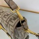 BAGUETTE FF tapestry fabric bag High