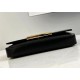 BAGUETTE Chain Leather bag Black High