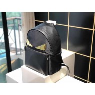 BAG BUGS BACKPACK Nylon and Leather Black-Gold High