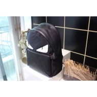 BAG BUGS BACKPACK Nylon and Leather Black-White High