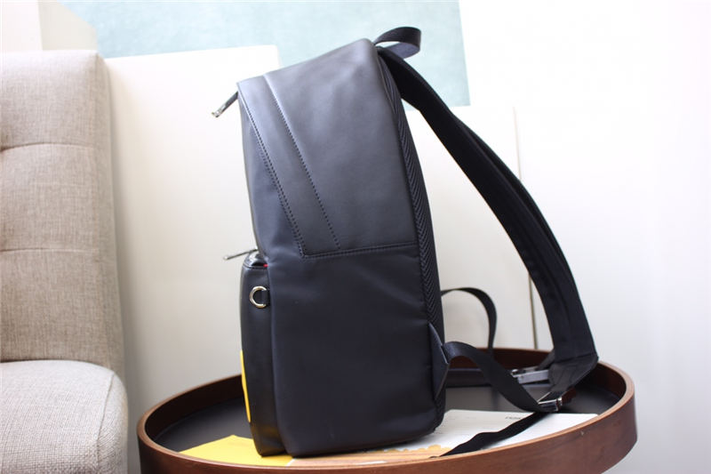 BAG BUGS BACKPACK in Nylon and Leather in Black High