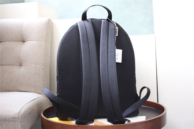 BAG BUGS BACKPACK in Nylon and Leather Black High