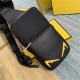 BAG BUGS BELT BAG nylon and leather one-shoulder backpack Yellow High