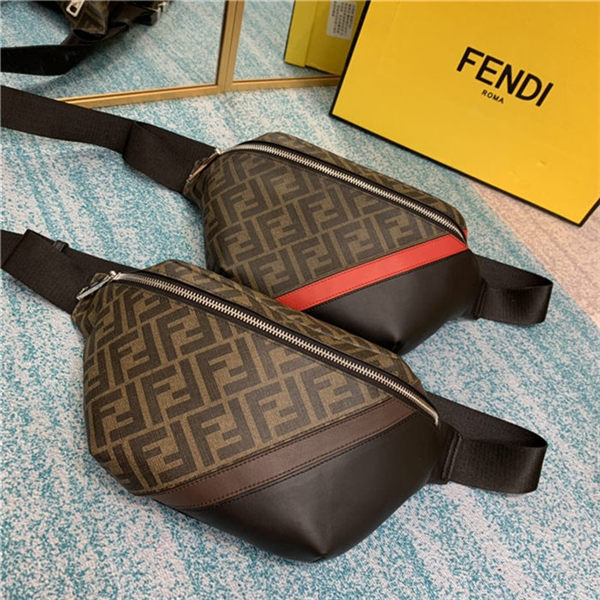 Fendi FF BELT BAG Brown High