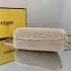 Fendi FIRST SMALL sheepskin bag Pink High