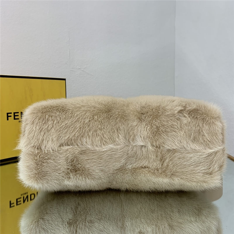 Fendi FIRST MEDIUM mink bag Pink High