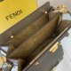 Fendi TOUCH leather bag Grey High