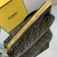 Fendi FIRST MEDIUM Fabric bag Coffee High