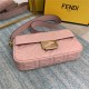 BAGUETTE nappa leather bag Pink High