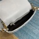 BAGUETTE leather bag white High