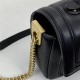 BAGUETTE CHAIN nappa leather bag Black High