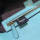 LARGE BAGUETTE leather bag blue High