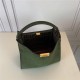 PEEKABOO X-LITE MEDIUM leather bag Green High