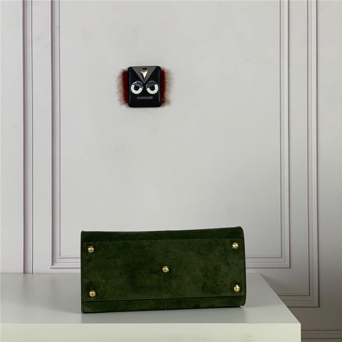 PEEKABOO X-LITE MEDIUM leather bag Green High