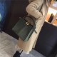 PEEKABOO X-LITE MEDIUM leather bag Green High