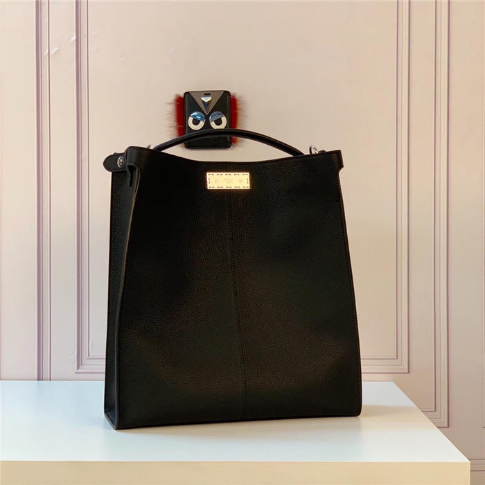 PEEKABOO X-LITE FIT leather bag Black High