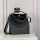 PEEKABOO X-LITE FIT leather bag Gray High