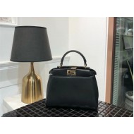 PEEKABOO ICONIC MINI leather bag Black High