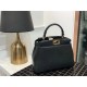 PEEKABOO ICONIC MINI leather bag Black High