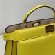 PEEKABOO ISEEU EAST-WEST leather bag Yellow High