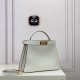 PEEKABOO ISEEU MEDIUM leather bag White High