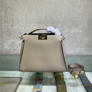 PEEKABOO ICONIC ESSENTIALLY leather bag Beige High