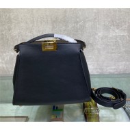 PEEKABOO ICONIC ESSENTIALLY leather bag Black High