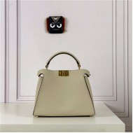 PEEKABOO ICONIC ESSENTIALLY Cuoio Romano leather bag Beige High