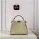 PEEKABOO ICONIC ESSENTIALLY Cuoio Romano leather bag Beige High