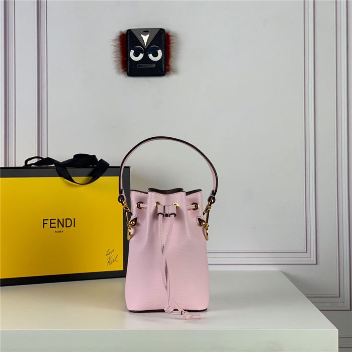 MON TRESOR Pink leather mini-bag High