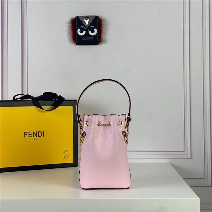 MON TRESOR Pink leather mini-bag High