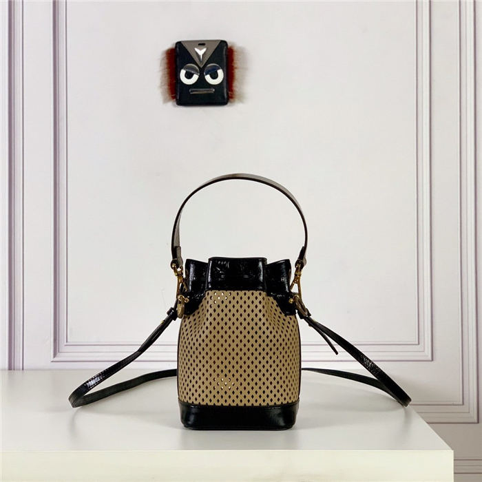 MON TRESOR Beige leather mini-bag High